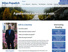 Tablet Screenshot of popadich.com